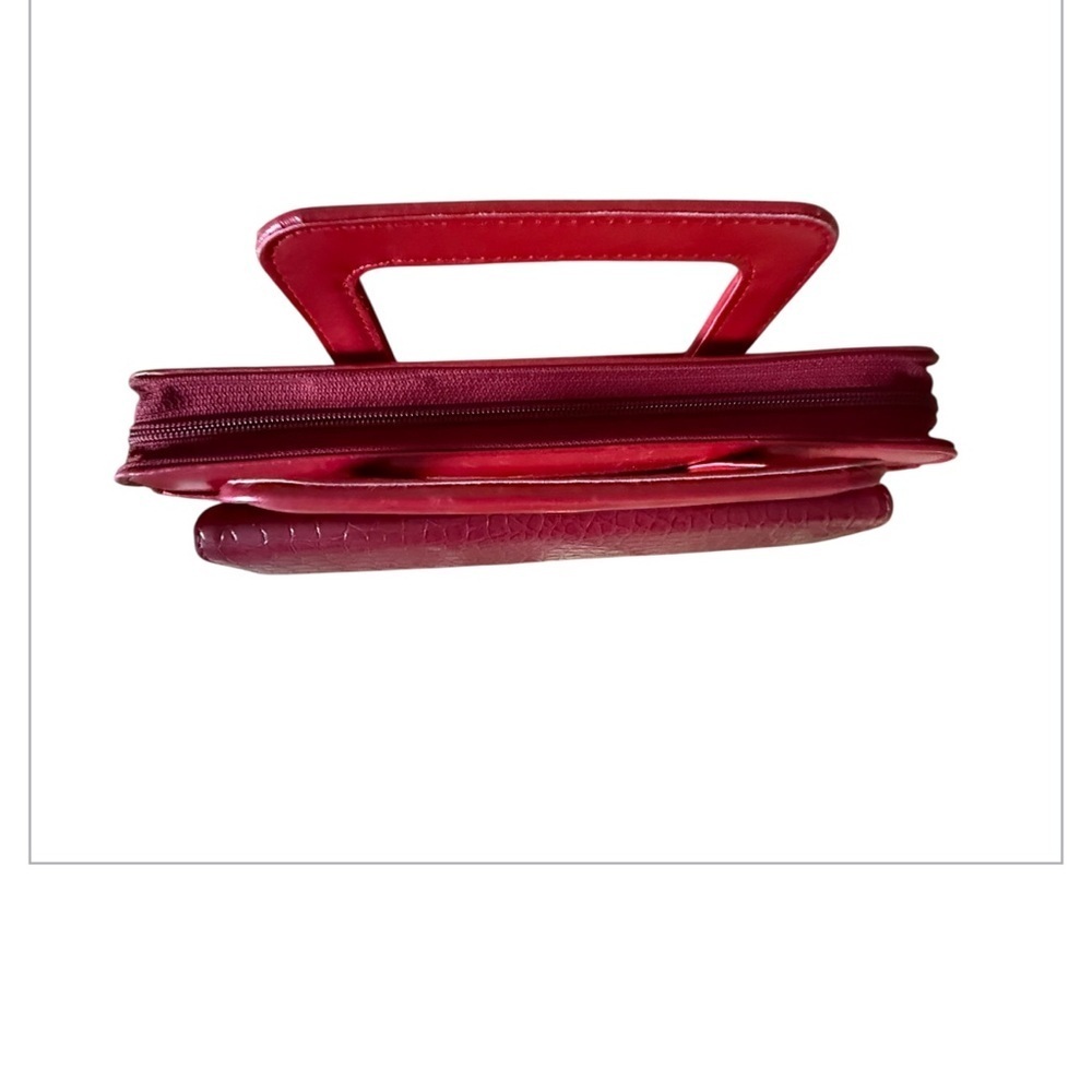 FRANKLIN COVEY 365 Red 7 Ring Planner Binder Retractable Handles 8" x 10.5” - Picture 11 of 16